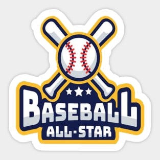 BaseBall All-Star Sticker